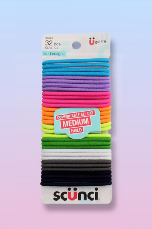 Colas scunci de colores