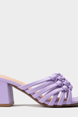 Sandalia de tacón mule Helena Knot Heel  Kenneth Cole