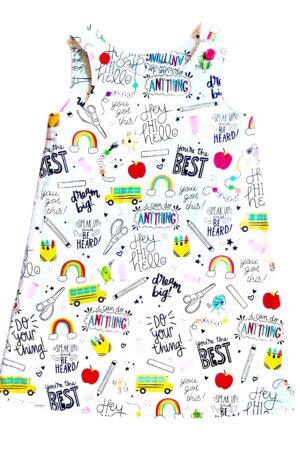 Vestido para niña de regreso a clases T4/5