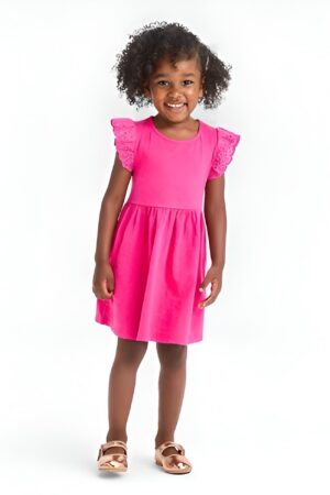 Vestido fucsia para niña, Cat & Jack T4/5