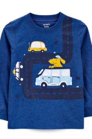 T-shirt manga larga, Carter's T2