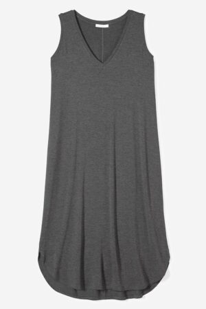 Vestido sin mangas con cuello en V de Daily Ritual (XS)