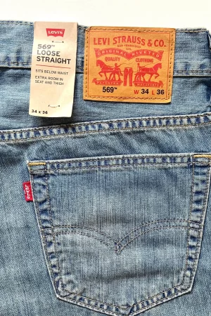 LEV’IS STRAUSS 569 azul claro