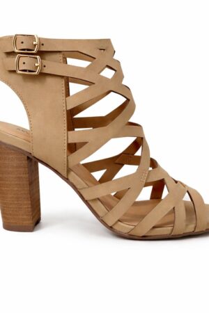 Sandalias de tacón Marco Republic – Nude